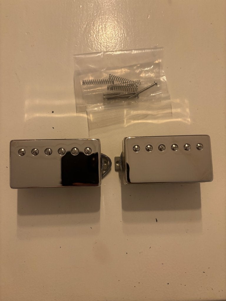 Ruil?Set Gibson Custombuckers neck en bridge nieuw, Ophalen of Verzenden, Nieuw, Elektrische gitaar