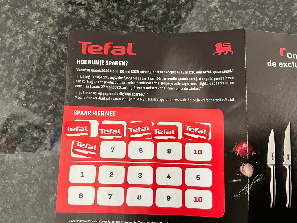 Spaarzegels delhaize, Enlèvement ou Envoi