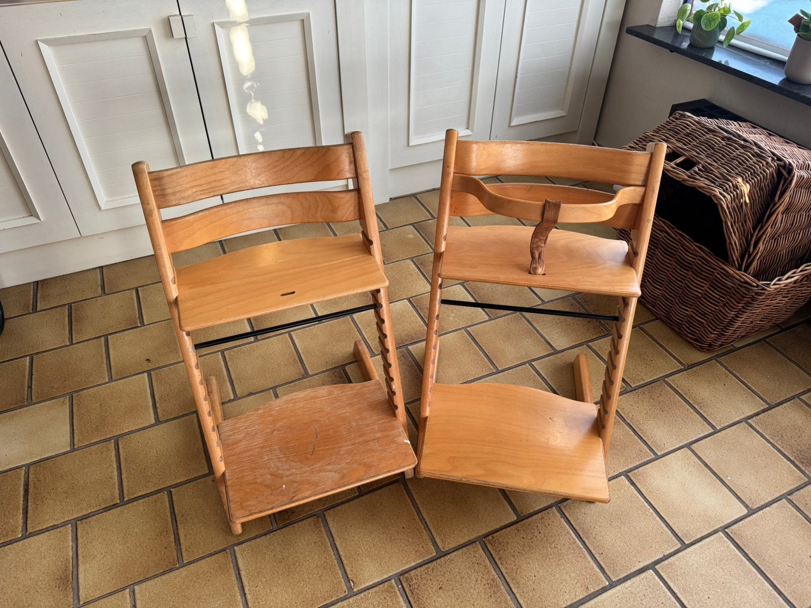 Tripp Trapp Stokke Kinderstoel, Huis en Inrichting, Stoelen, Ophalen, Gebruikt, Twee, Overige kleuren