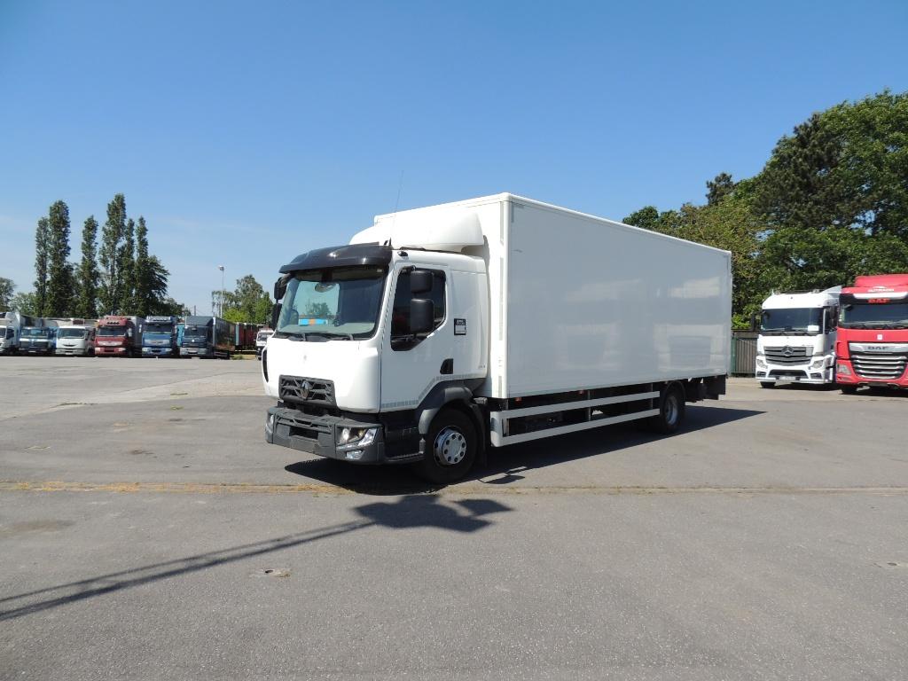 renault D16  250  bakwagen laadklep 2019, Auto's, Vrachtwagens, Automaat, Achterwielaandrijving, Emergency brake assist, Euro 6