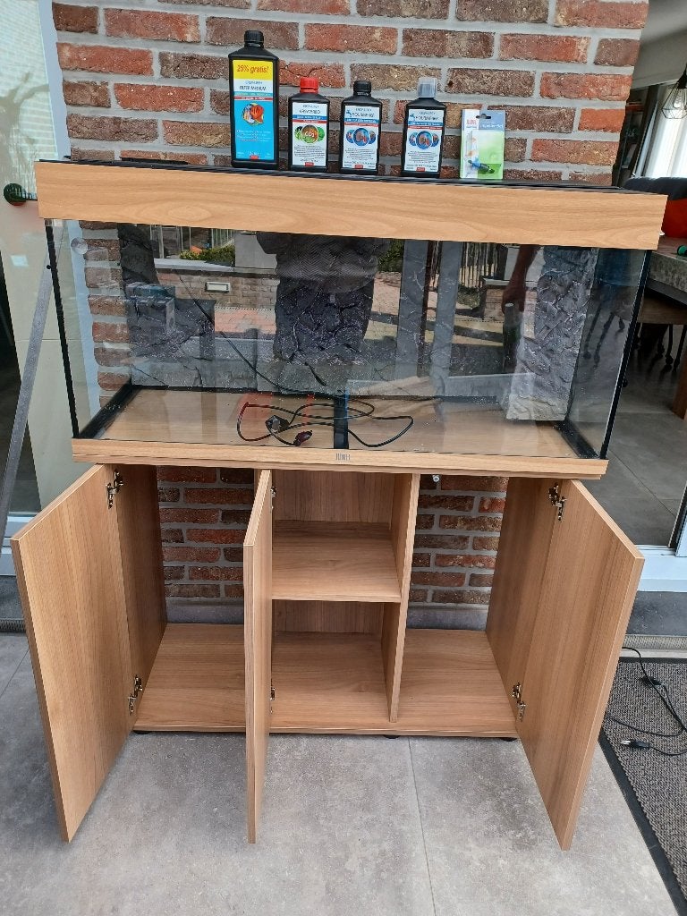 Aquarium met meubel,, Enlèvement, Utilisé, Aquarium vide, Juwel