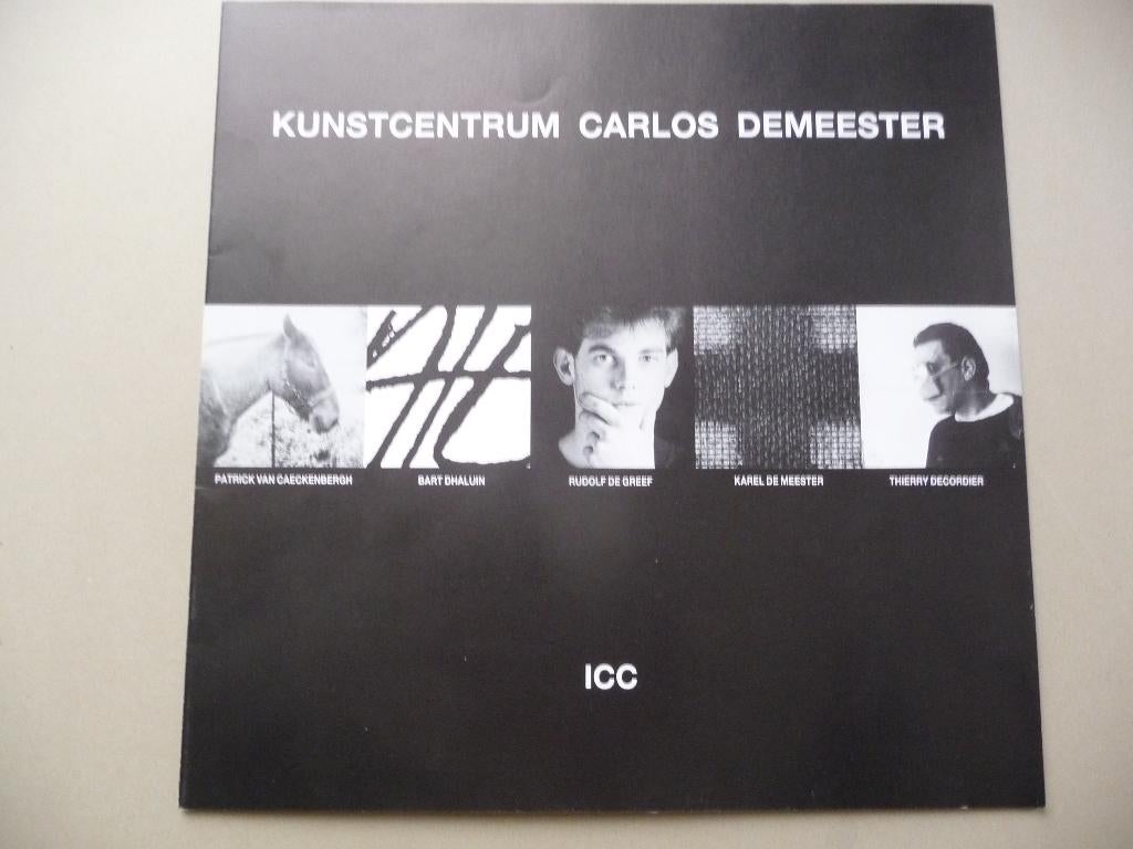 THIERRY DE CORDIER  ; CATALOGUS ICC - DEMEESTER, Boeken, Kunst en Cultuur | Beeldend, Zo goed als nieuw, Schilder- en Tekenkunst