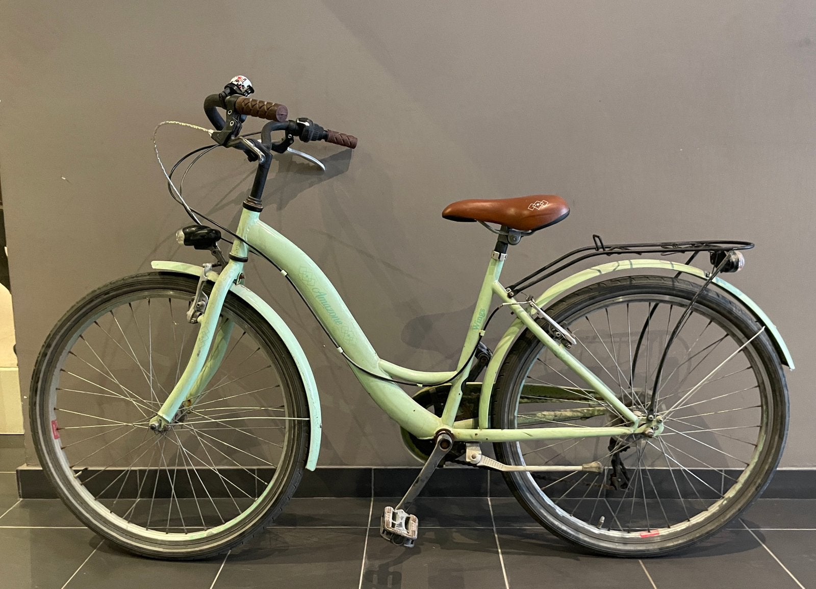 WINGS AMAZONE GIRLS BIKE 26 POUCES H40 6 VITESSES VERT CLAIR, Vélos & Vélomoteurs, Enlèvement, Utilisé, 26 pouces ou plus, Vitesses