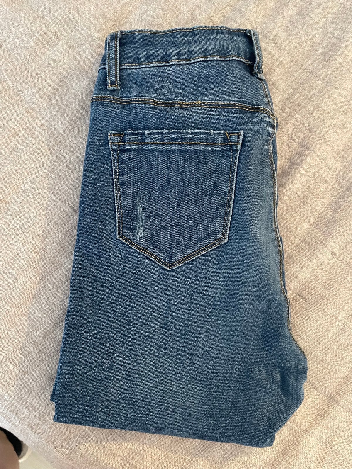 Jean slim / skinny de la marque Estee Brown, Kleding | Dames, Ophalen, Zo goed als nieuw, Blauw