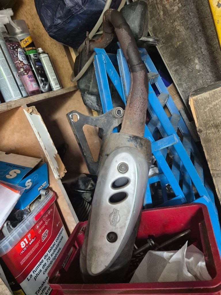 Pot d'échappement Sito Plus MBK Nitro ovetto, Enlèvement, Pot d'échappement, Yamaha