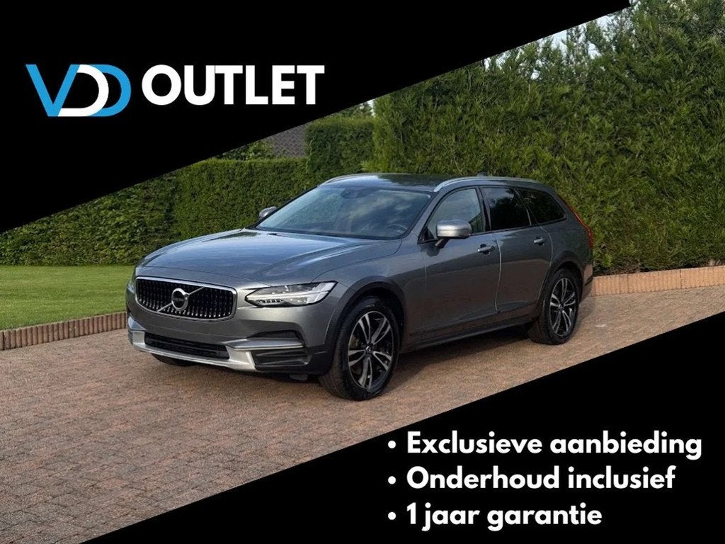 Volvo V90 Cross Country 2.0 D4 AWD Pro / LEDER / PDC / CARPL, Autos, Volvo, Cuir, Argent ou Gris, Achat, V90