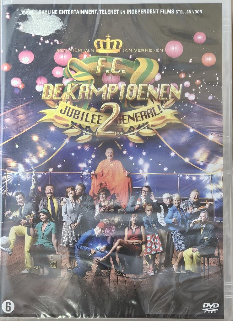 F.C.De Kampioenen: Jubilee General (2015) SEALED, Cd's en Dvd's, Dvd's | Nederlandstalig, Ophalen of Verzenden, Nieuw in verpakking