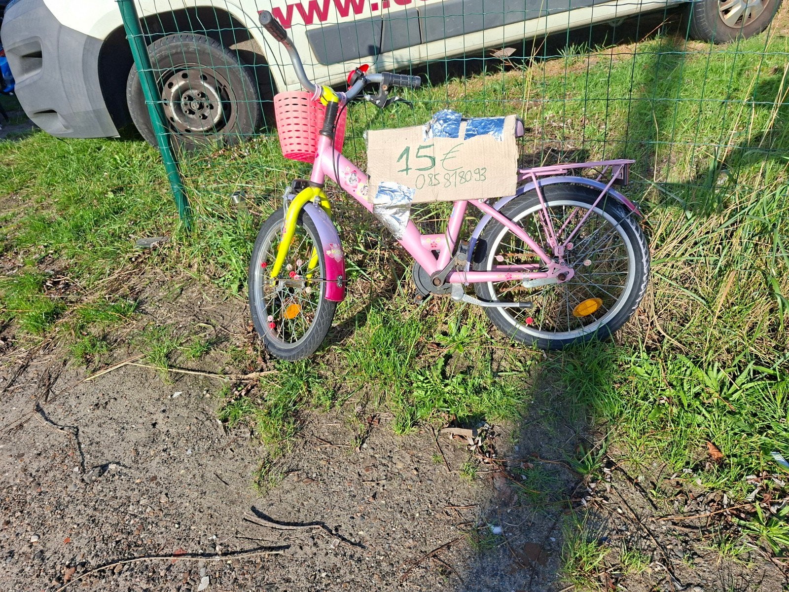 kindee fiets, Vélos & Vélomoteurs, Accessoires vélo | Remorques, 40 à 60 kg, Comme neuf, Enlèvement, Autres types