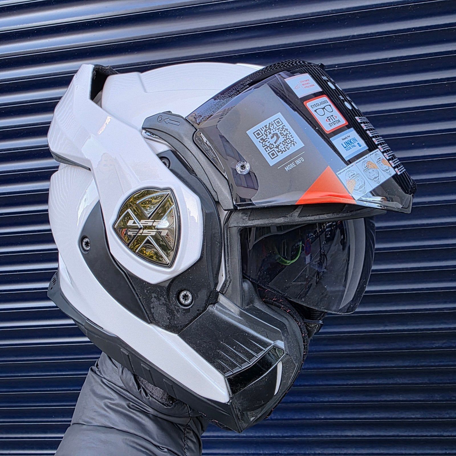casque ls2 advant x modulable, Motos, Enlèvement ou Envoi