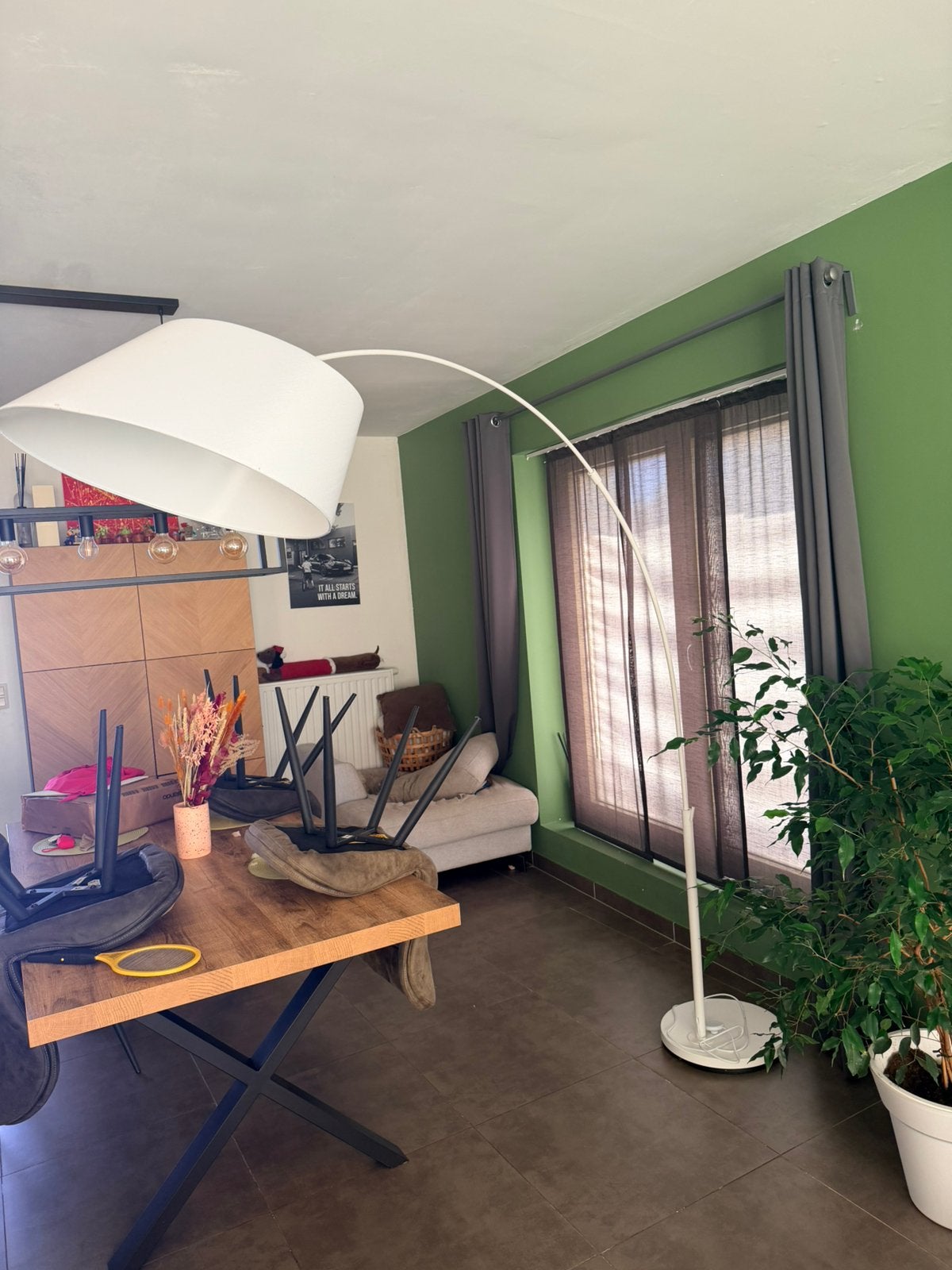 Lamp van Vida design - 1,5 jaar oud, Tuin en Terras, Parasols, Ophalen, Zo goed als nieuw