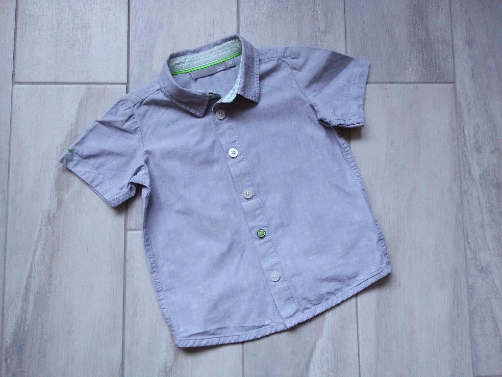 ★ M92 - Nieuw deftig zomer hemd JBC, Kinderen en Baby's, Kinderkleding | Maat 92, Overhemd of Blouse, Nieuw, Ophalen of Verzenden
