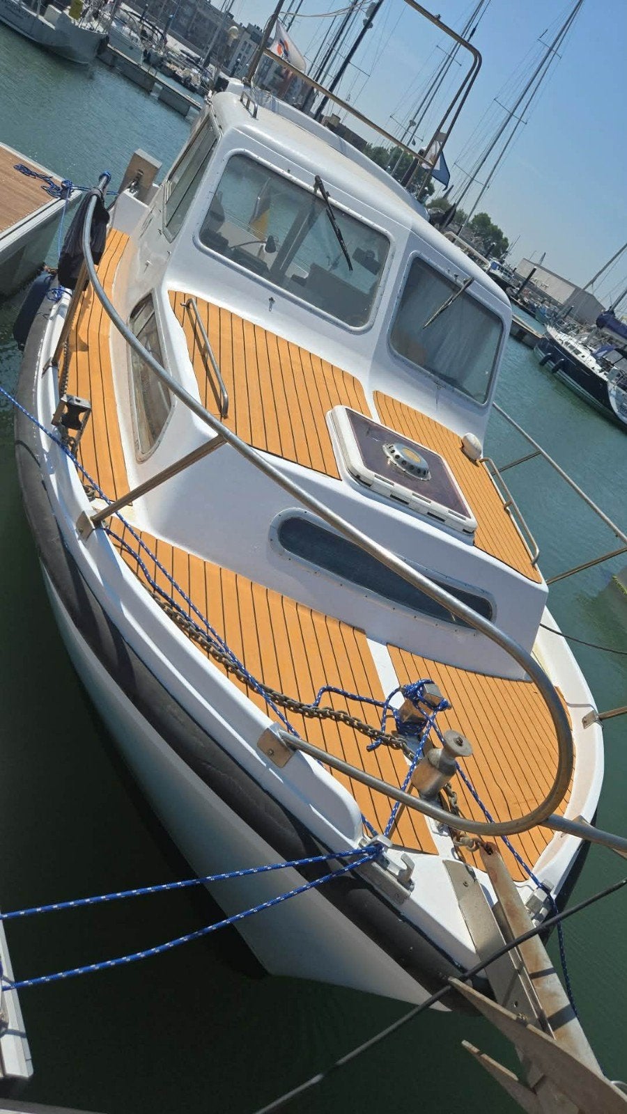 boot te koop, Ophalen