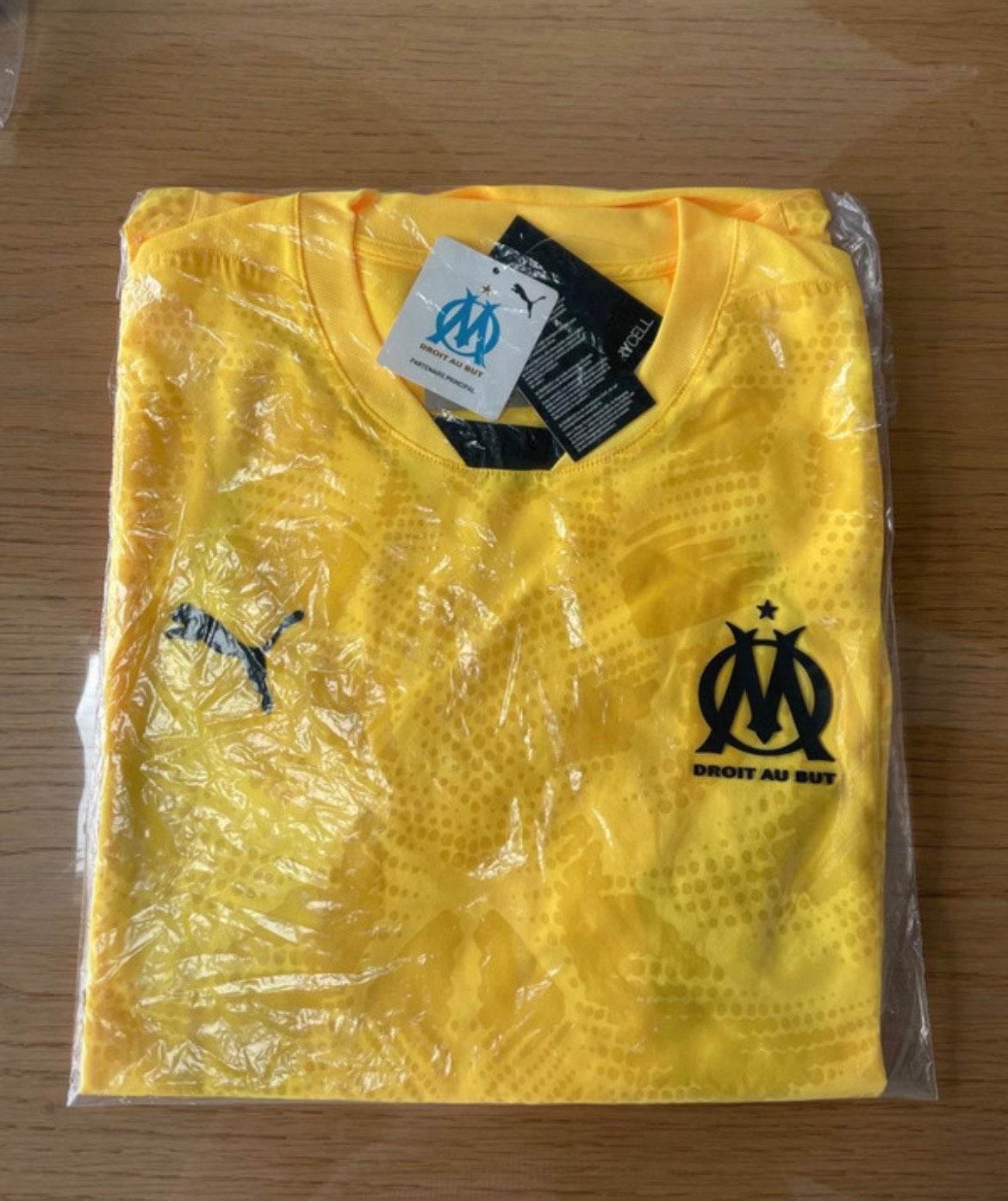 Maillot de gardien OM, Vêtements | Hommes, Vêtements de sport, Jaune, Taille 52/54 (L), Envoi, Neuf