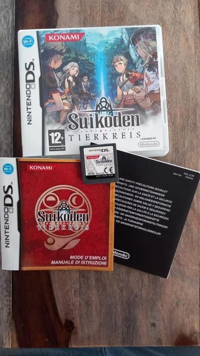 Suikoden Tierkreis Nintendo DS RPG Konami Compleet van, Games en Spelcomputers, Ophalen of Verzenden