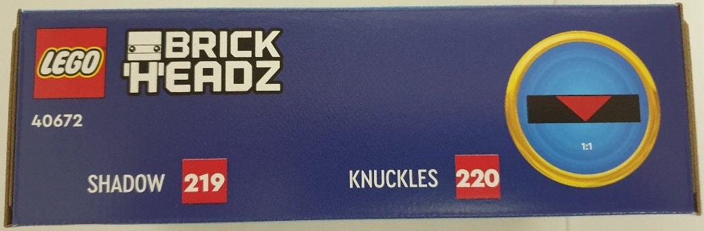 LEGO 40672 Sonic the Hedgehog: Knuckles en Shadow - NIEUW, BrickHeadz, Lego, Nieuw, Ophalen of Verzenden