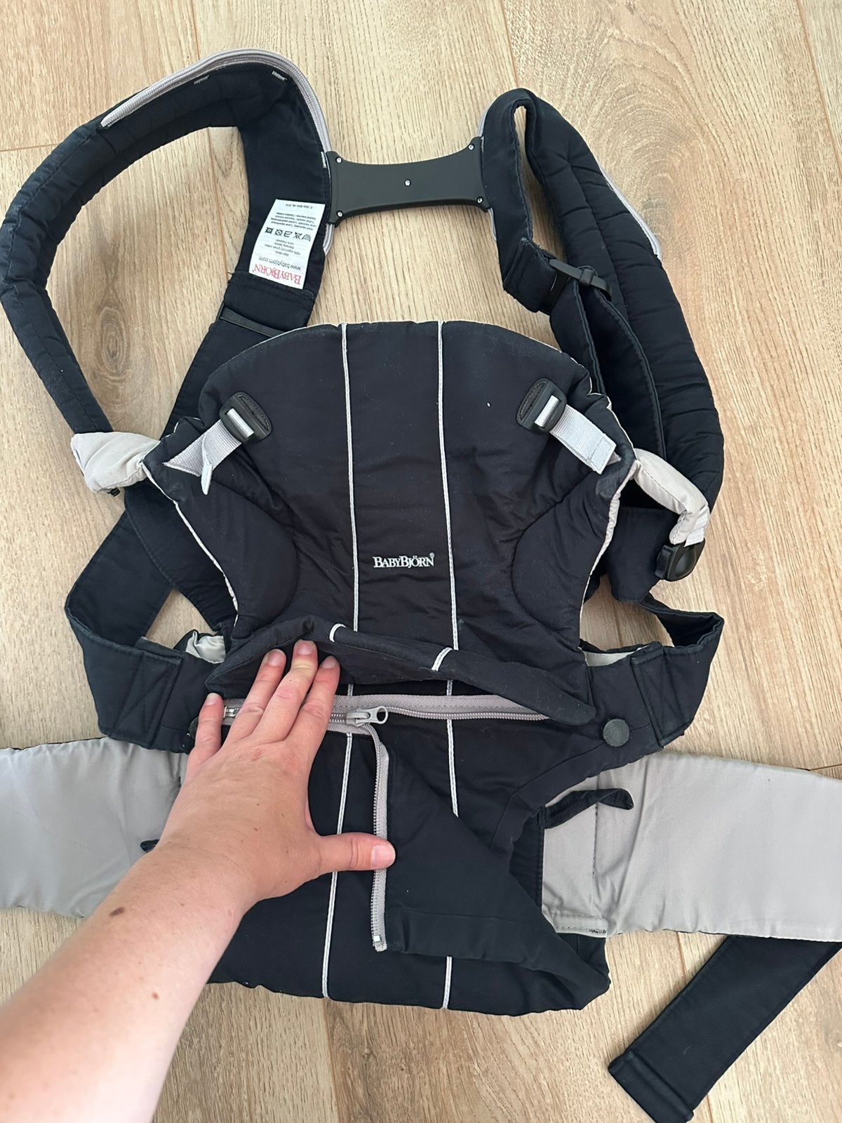 Babybjorn draagzak. Voor je kind op je buik of rug te dragen, Kinderen en Baby's, Ophalen, Zo goed als nieuw, Buik, Draagzak