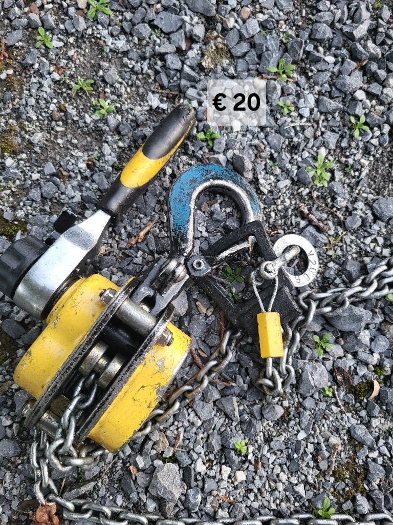 Hefboomtakels, Doe-het-zelf en Bouw, Ophalen, Gebruikt, Handmatig