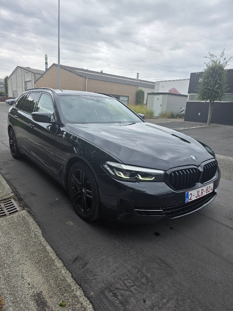 BMW 530e Plug-in Hybrid – 292 PK – 2021, Auto's, Automaat, 4 cilinders, Zwart, 5 deurs