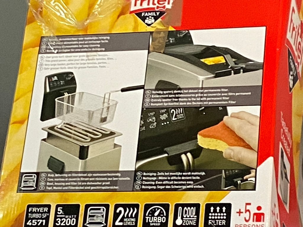 friteuse Fritel 5litres TURBO SF 4571, Electroménager, Friteuses, 4 litres ou plus, Enlèvement, Comme neuf