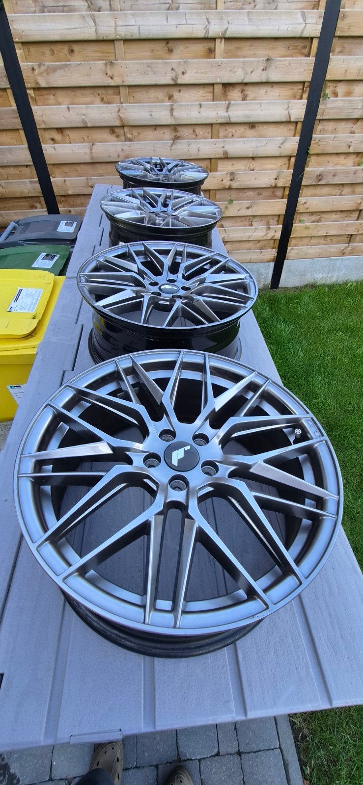 Japan Racing JR21 18 inch - 18x7.5 ET40 - Hyper Black, Autos : Pièces & Accessoires, Enlèvement, 18 pouces, 4 Saisons, Jante(s)