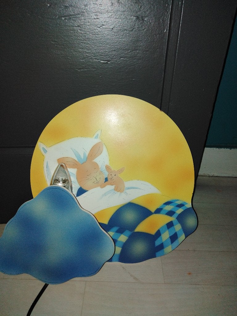 lampe enfants, Maison & Meubles, Lampes | Appliques, Enlèvement ou Envoi, Comme neuf, Bois, Applique murale