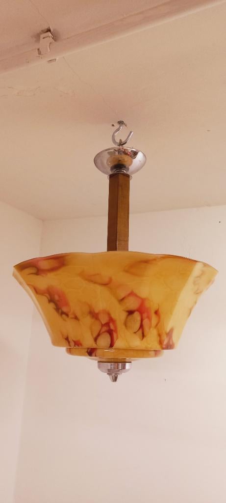 Lustre  style Art Deco, Enlèvement