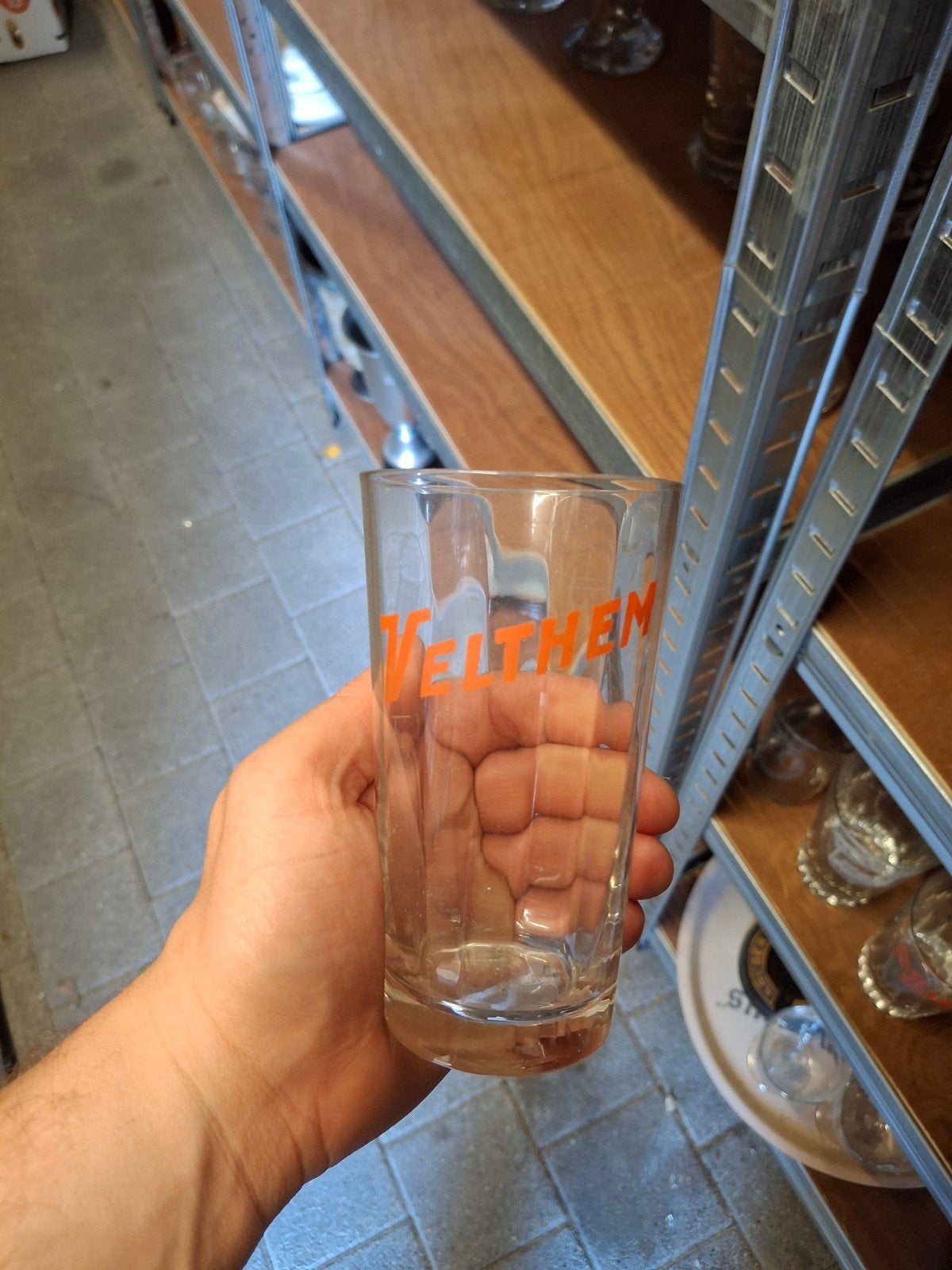 oud gezuurd bierglas velthem, Enlèvement ou Envoi