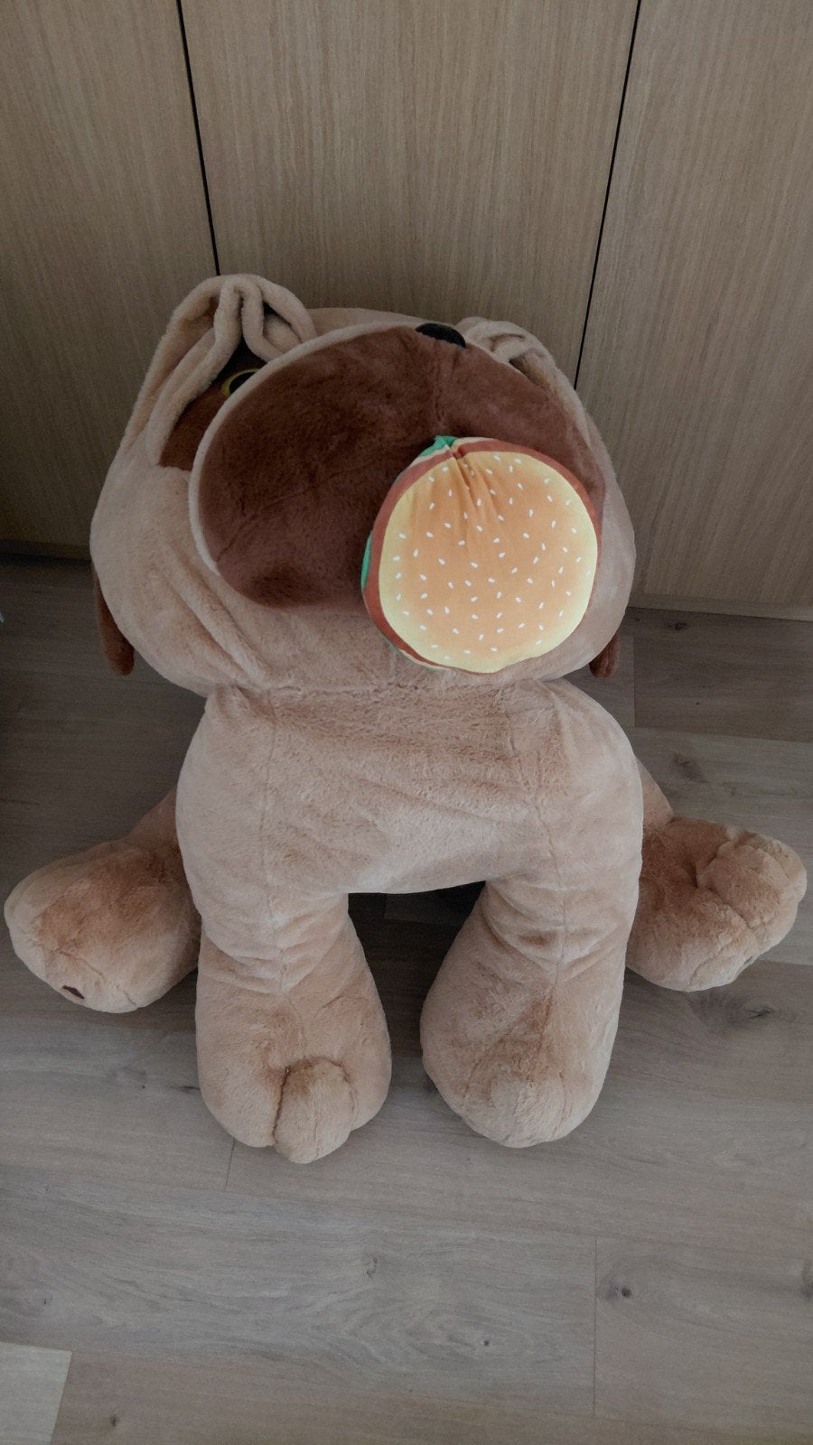 Grote knuffelhond, Kinderen en Baby's, Speelgoed | Knuffels en Pluche, Ophalen