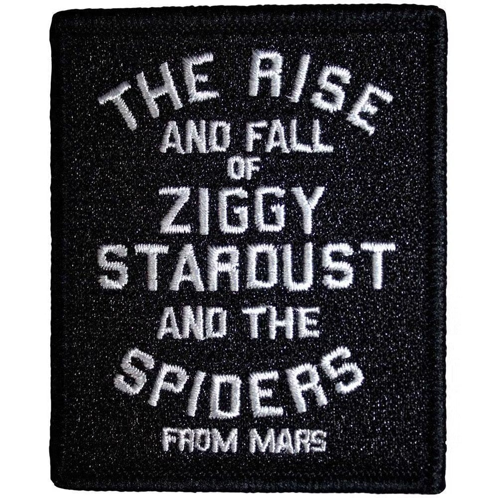 David Bowie - The Rise and Fall Patch officiële merchandise, Ophalen of Verzenden, Nieuw