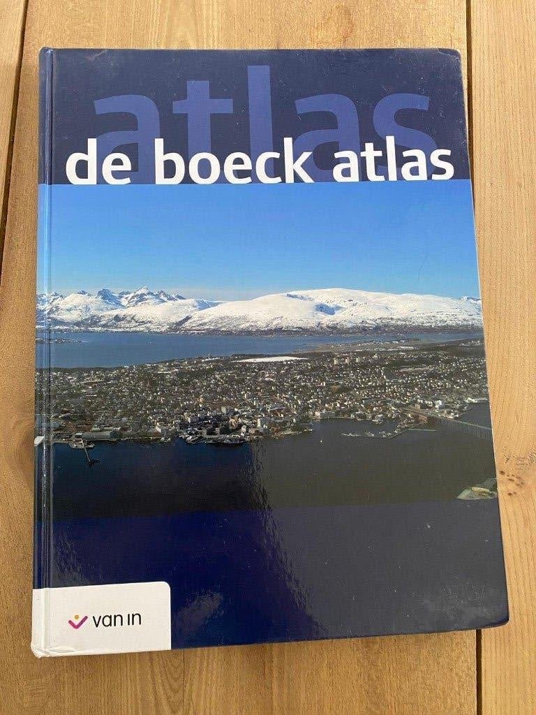 atlas 2018, Boeken, Ophalen, ASO, Van In, Aardrijkskunde