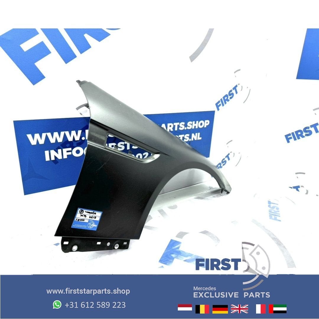 R172 SLK AMG ZIJSCHERM RECHTS A1728810401 A1728800207 SLK55, Gebruikt, -, Rechts, Ophalen of Verzenden