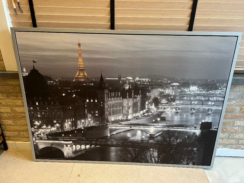 Kader IKEA Parijs, Ophalen, Zwart, Decoratieobject, 100 cm