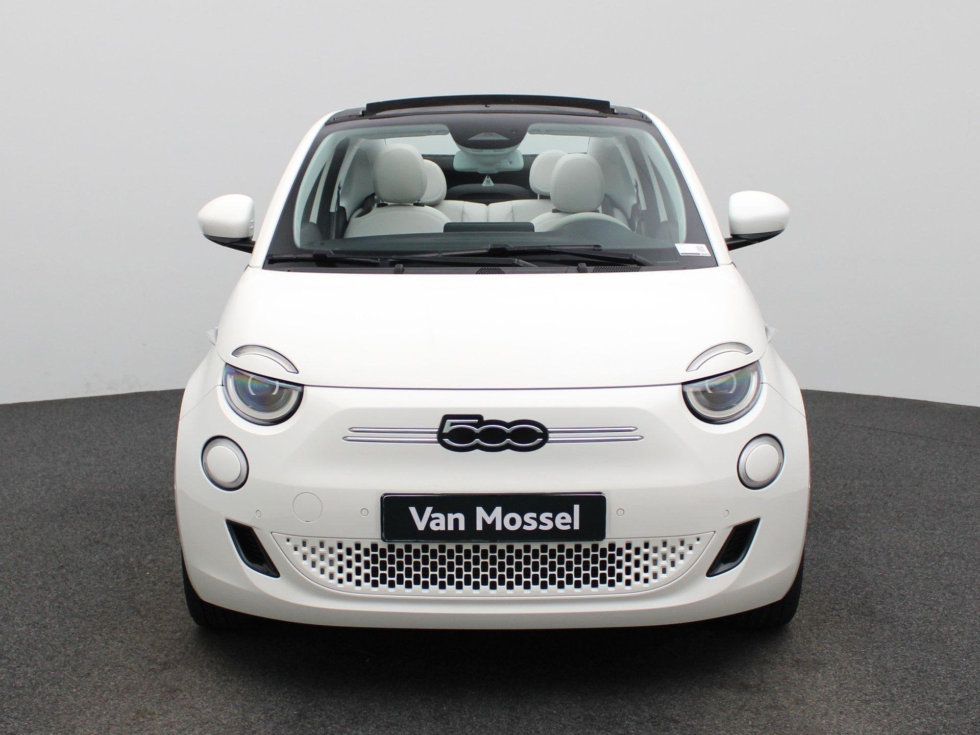 Fiat 500C 500e 42 kWh La Prima, Auto's, Fiat, 4 zetels, Stof, https://public.car-pass.be/vhr/a6d8dec9-e96d-4c15-a8d9-8110078769e6