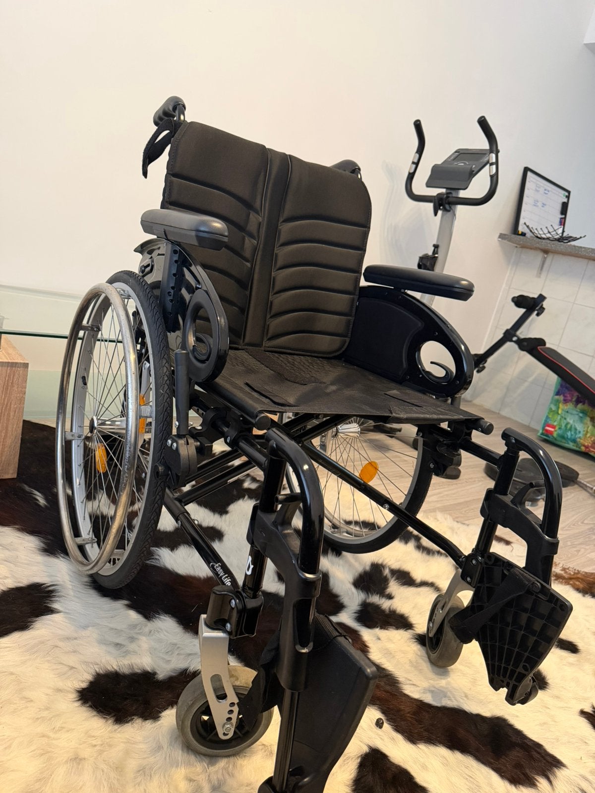 Adaptieve rolstoel Sopur Easy Life – opvouwbaar, in topstaat, Diversen, Rolstoelen, Ophalen, Zo goed als nieuw