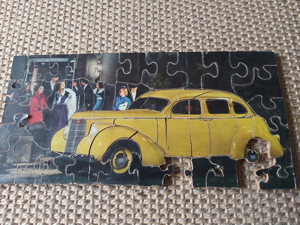 Puzzle vintage GRATUIT, Pas complet. Pas d'envoi, Enlèvement, Utilisé