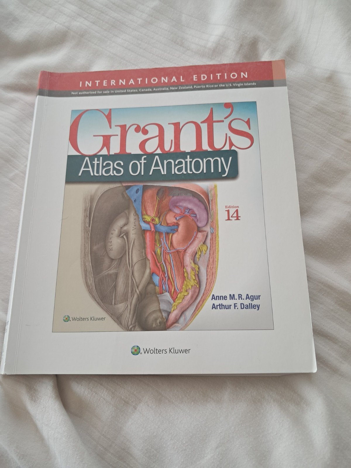 Grant's Atlas of Anatomy 14e (International Edition), Boeken, Ophalen of Verzenden, Arthur F. Dalley