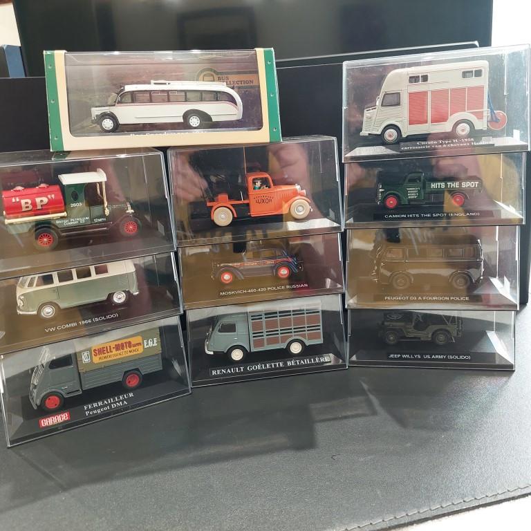 lot 10 1/43 miniaturen - Nutsvoorzieningen, Ophalen of Verzenden
