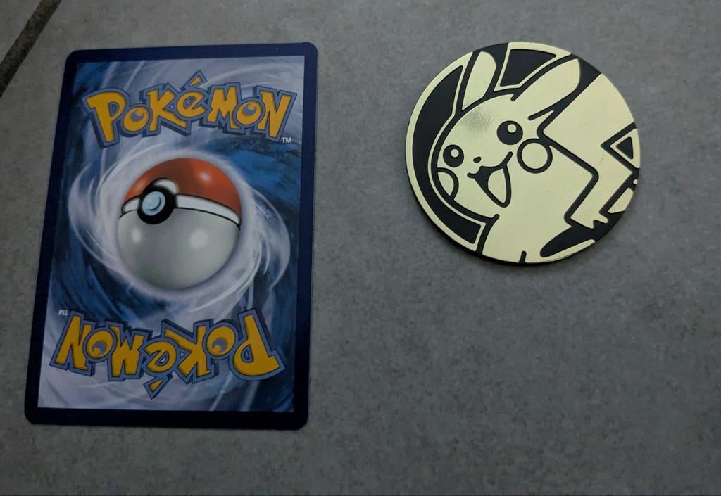 Pokémon munt (extra groot), Ophalen of Verzenden