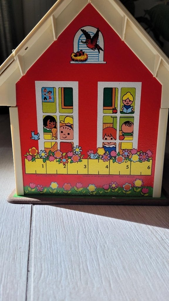 École familiale Vintage Fisher Price Play, Enlèvement, Comme neuf, Set de jeu, Sonore