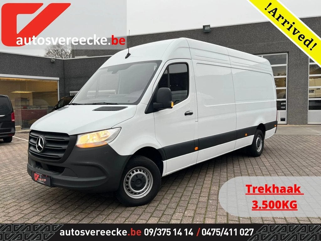 MERCEDES SPRINTER_315 RWD L3H2 SL3.5T MAN, Auto's, Stof, Gebruikt, 4 cilinders, Wit