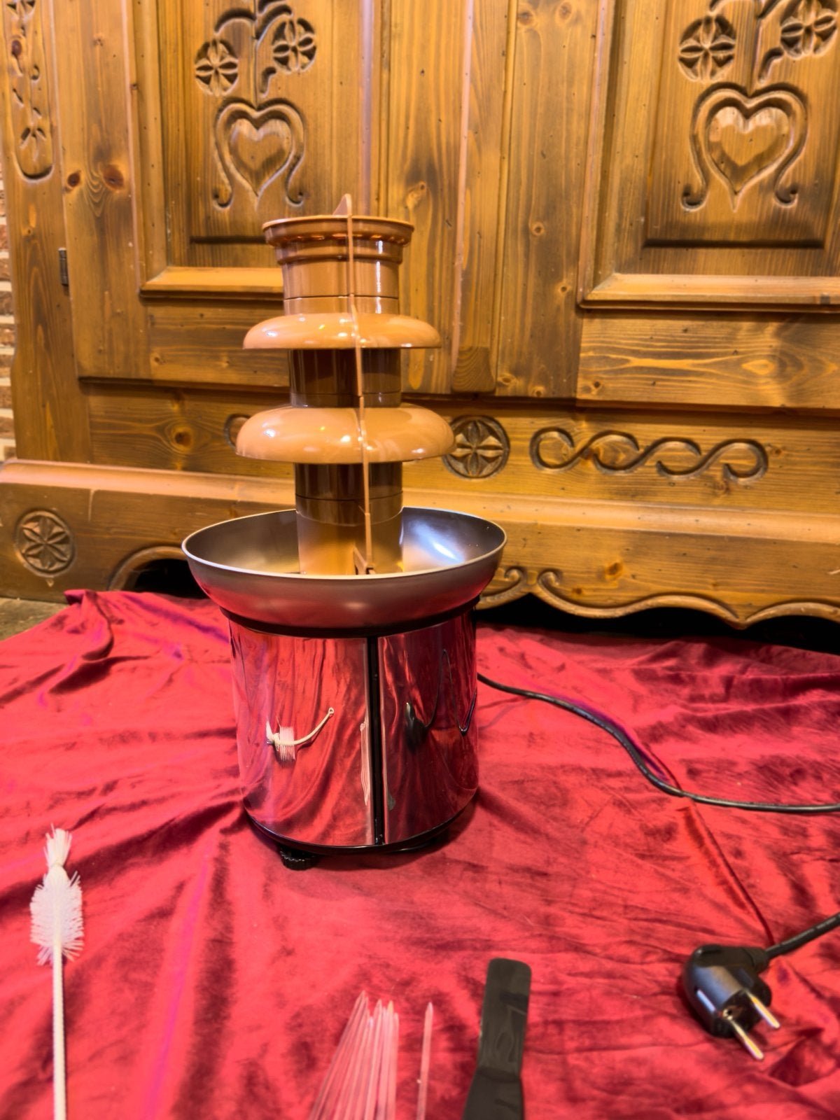 Fontaine à chocolat SilverCrest, Electroménager, Enlèvement ou Envoi, Neuf, Électrique, Service à fondue