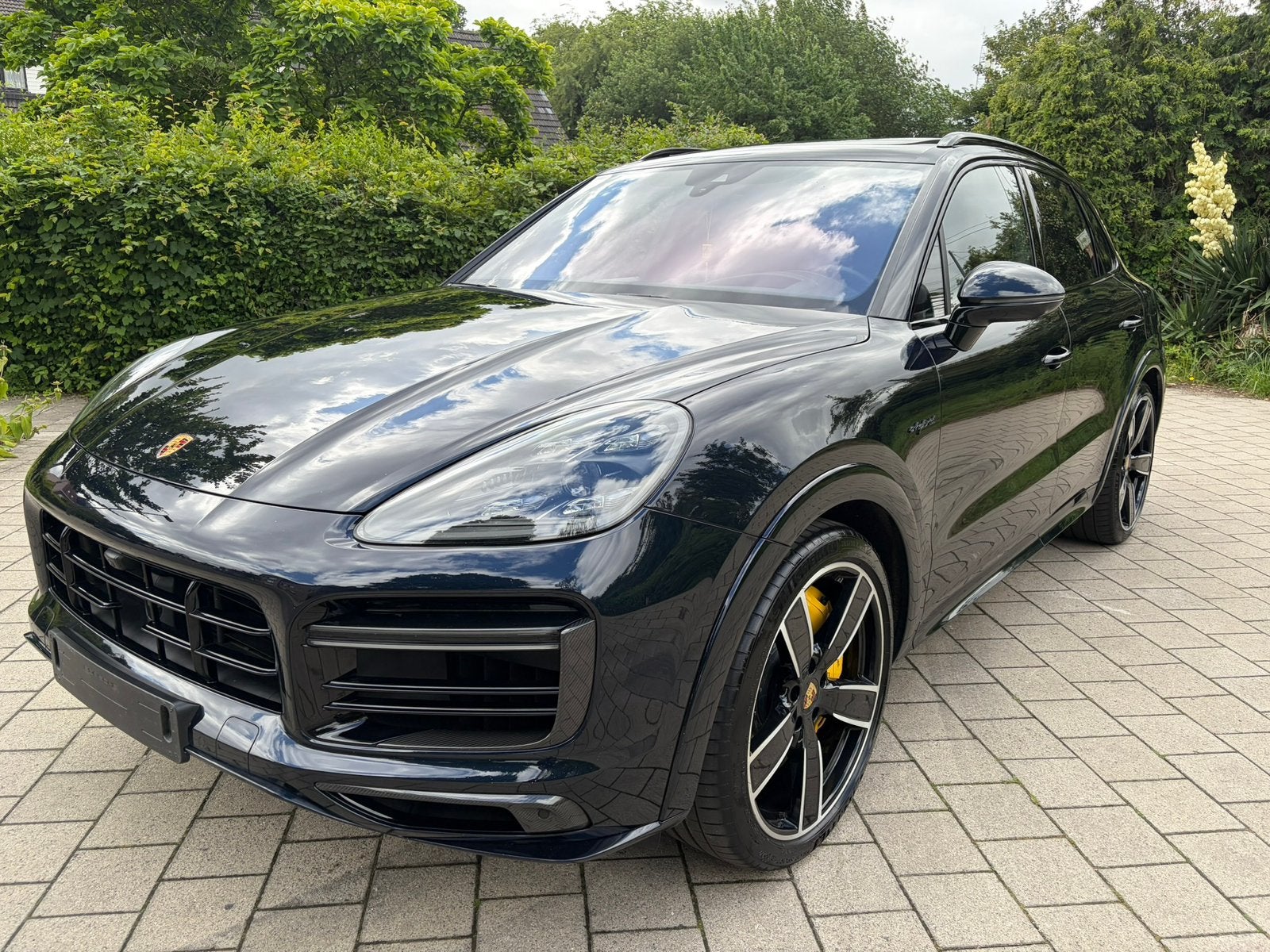 Porsche Cayenne Turbo S E-Hybrid  1jaar AD proeved garantie, Autos, Achat, Euro 6, Autres couleurs, Noir