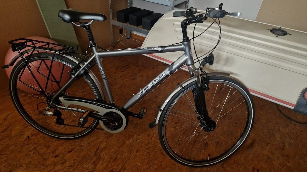 Dames- en herenfiets, Fietsen en Brommers, Gebruikt, Velgrem, (Extra) lage instap, Ophalen