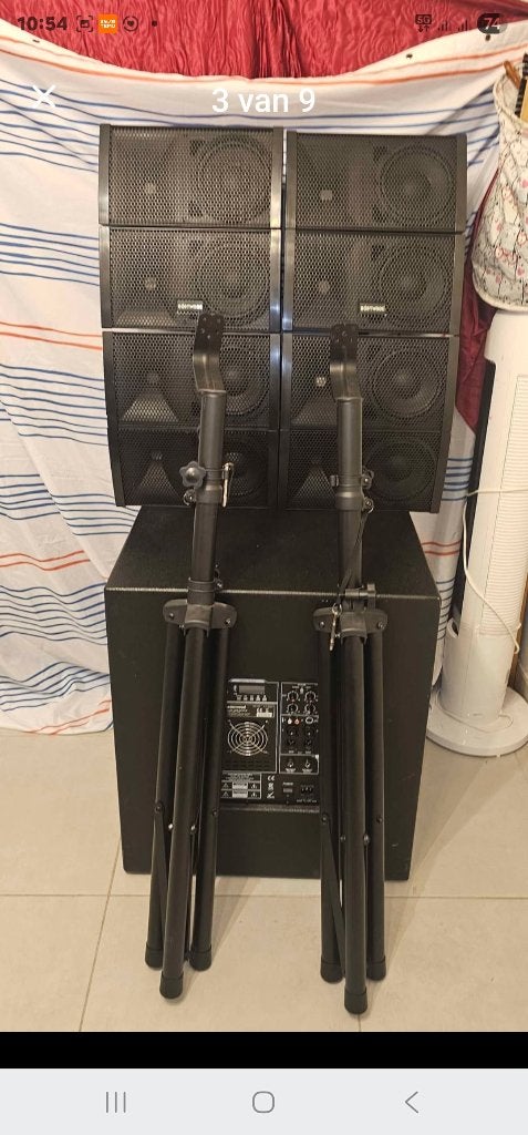 Speakers edenwood, Ophalen