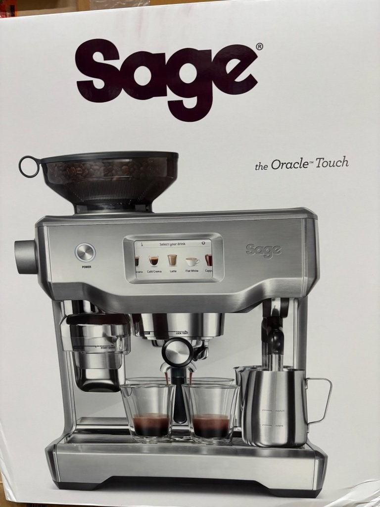 Sage The Oracle Touch – volautomatische espressomachine, Overige modellen, Sage Appliances GmbH, Nieuw, Info@sageappliances.com