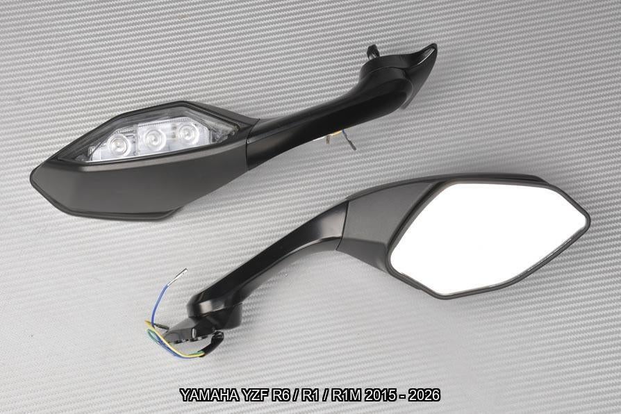 Rétroviseurs Type Origine YAMAHA YZF R6 / R1 / R1M 2015 2026