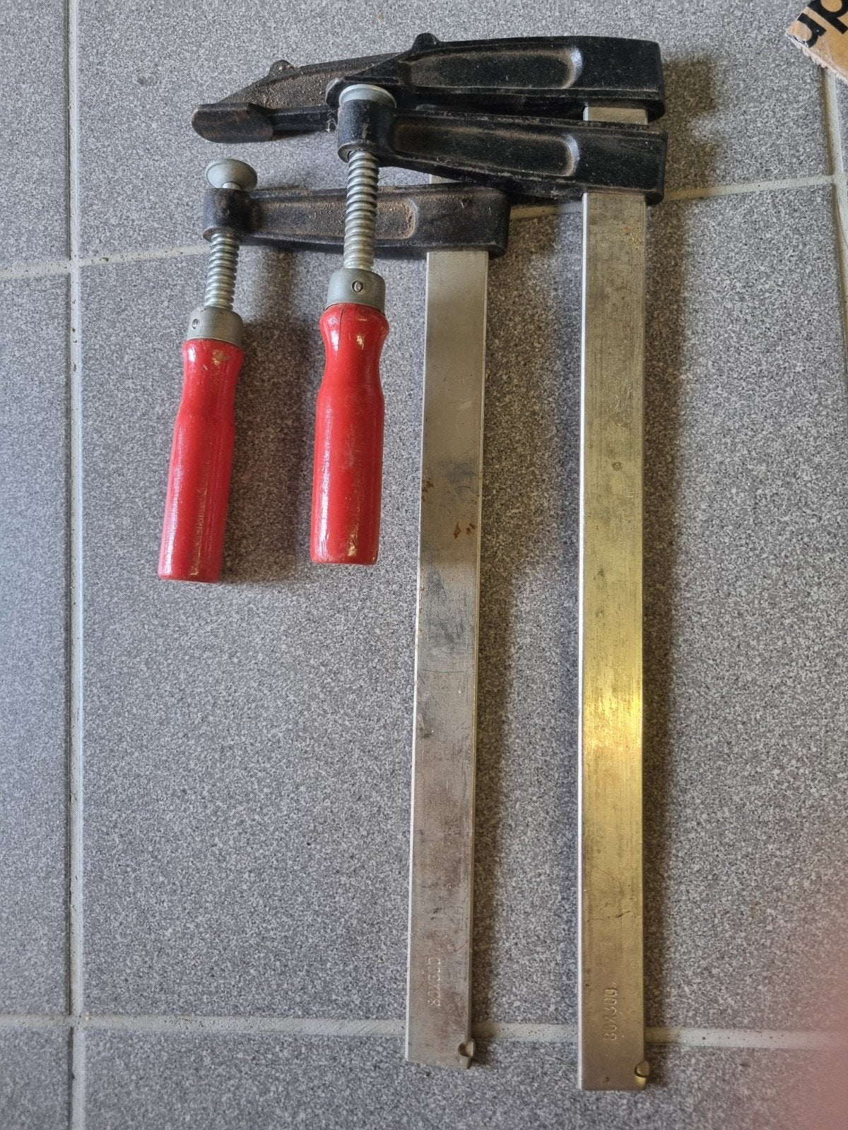 lijmklemmen, Ophalen, Gebruikt