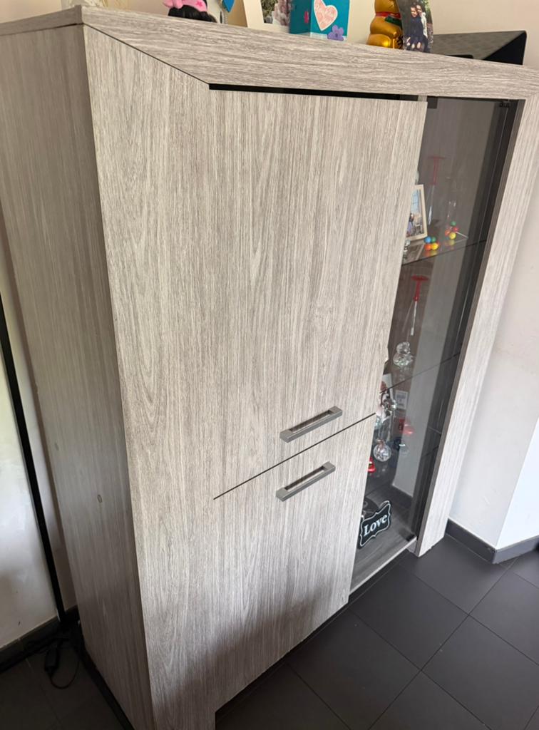 Vitrine, Huis en Inrichting, Kasten | Vitrinekasten, Gebruikt, Ophalen