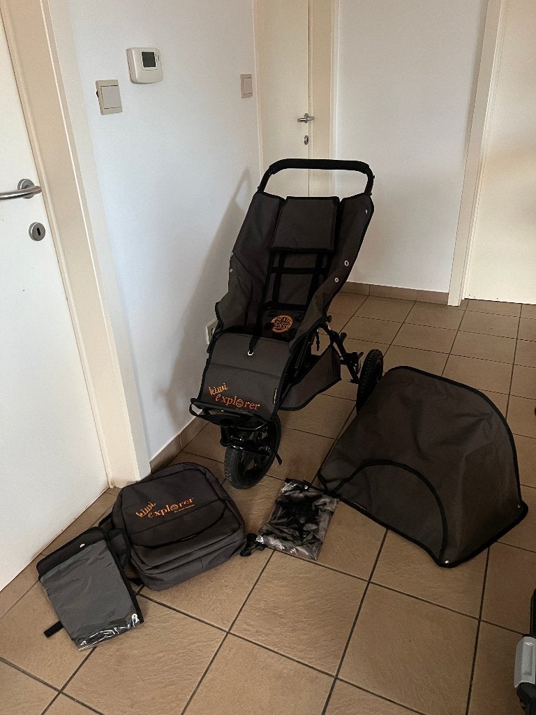 Phil & Teds  Buggy Kiwi Explorer, Kinderen en Baby's, Ophalen, Gebruikt, Overige merken, Regenhoes