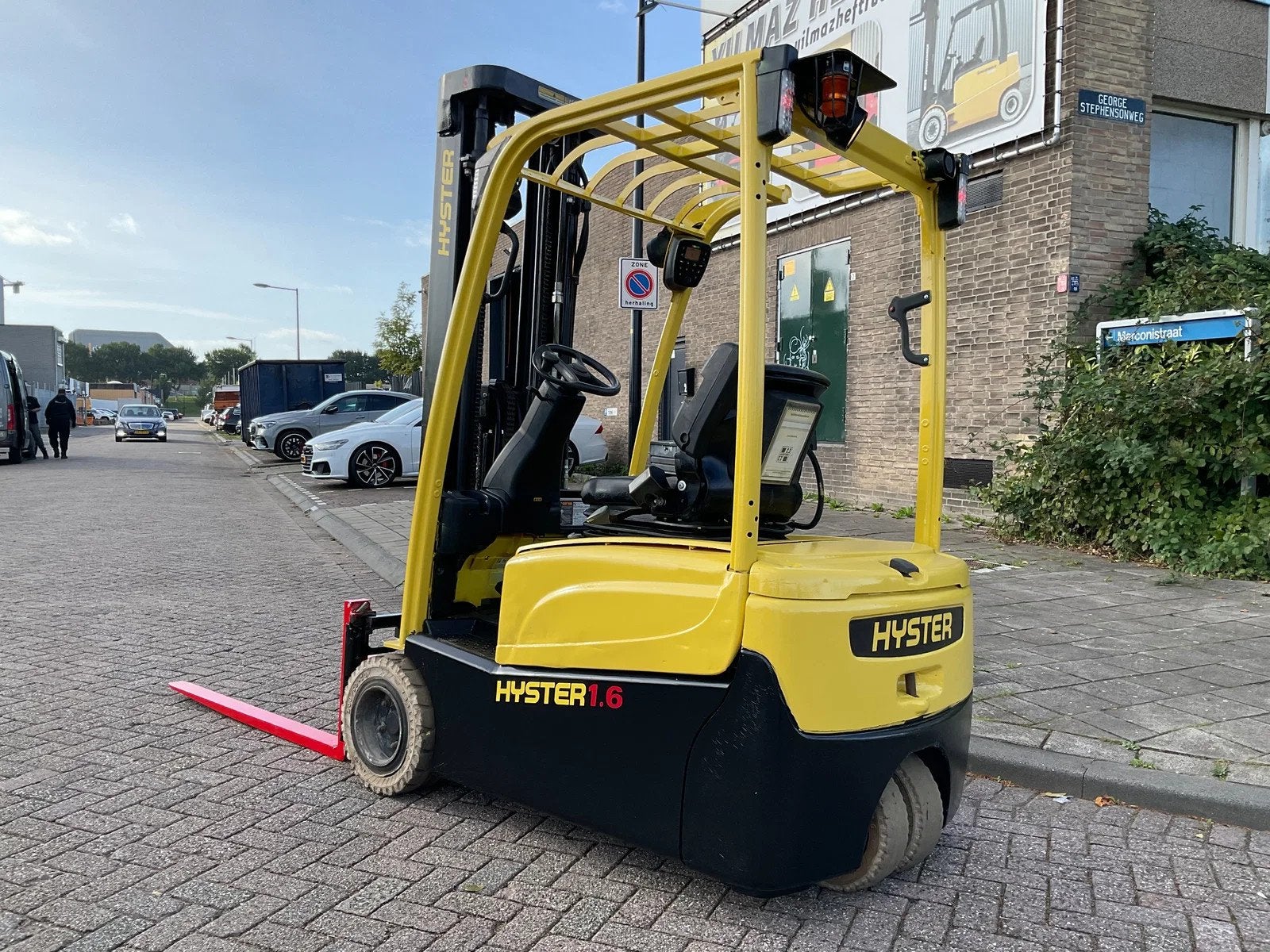 Hyster J.6XNT MWB 1600KG 5.50METER HEFTRUCK (bj 2018), Zakelijke goederen, Heftruck, Hyster, 1000 tot 2000 kg, Marconistraat 2
3133KL  Vlaardingen, NL
